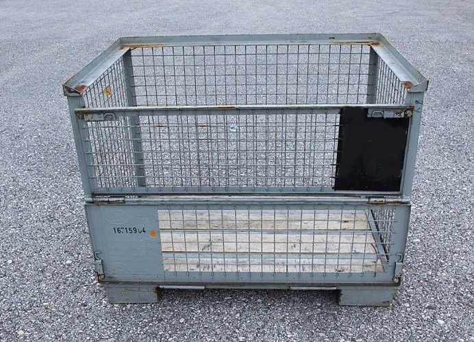 UIC Euro-Gitterbox 1200x800x950 gebraucht, tauschfähig