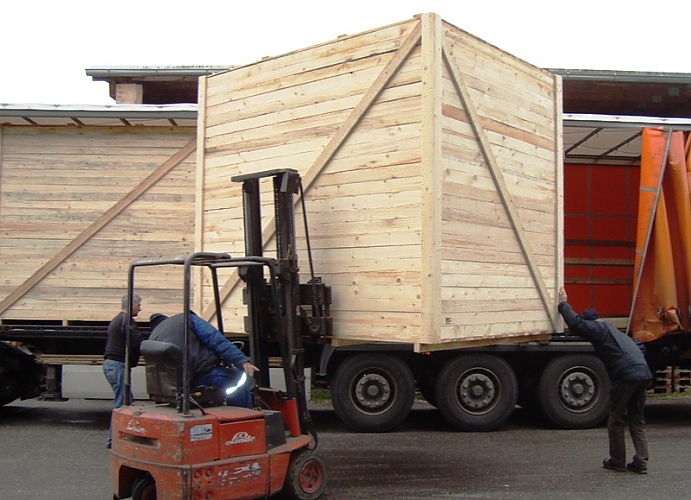 Transportkiste 3200x2500x2600 IPPC